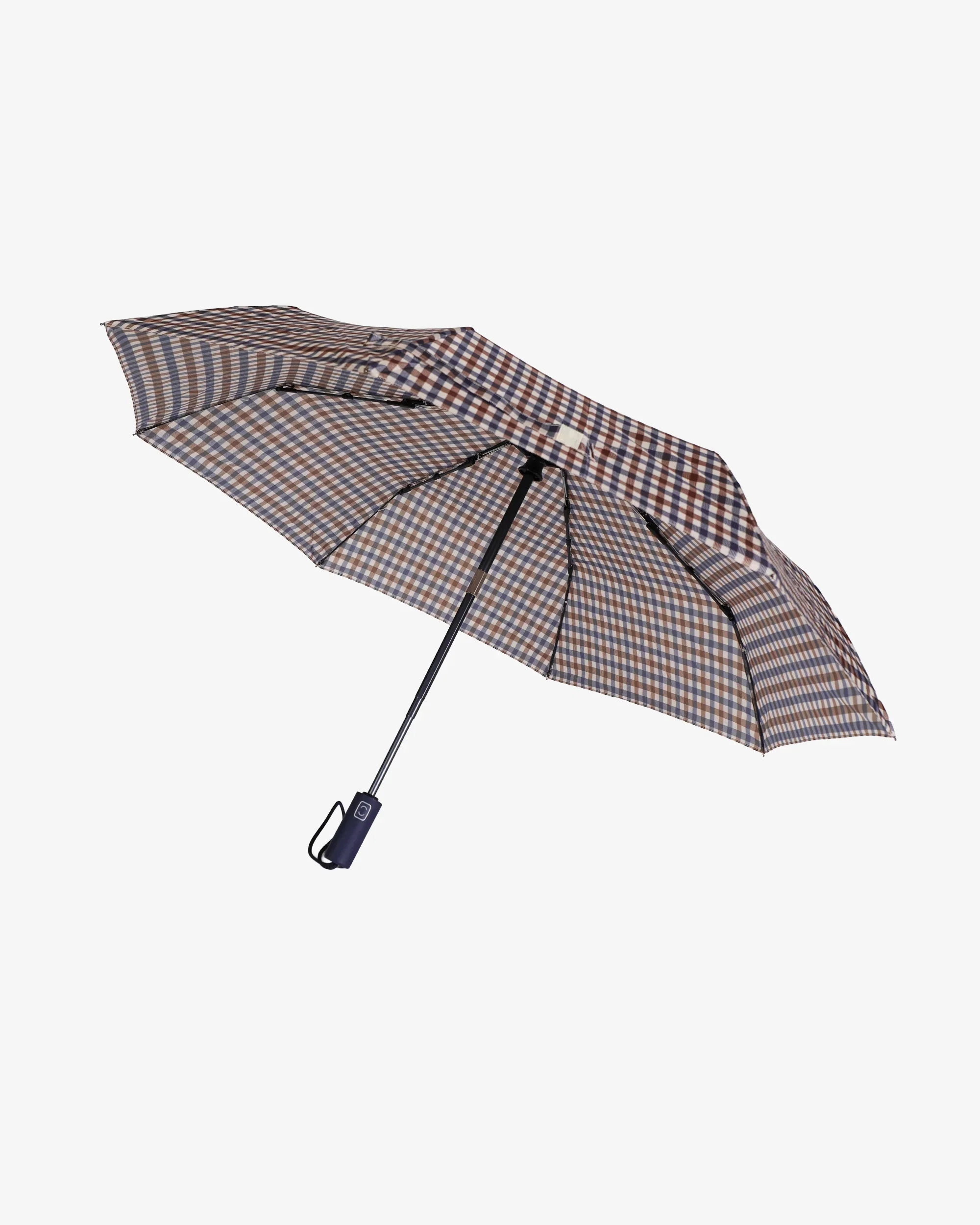 Aquascutum Iconic Pocket Umbrella - Club Check 28