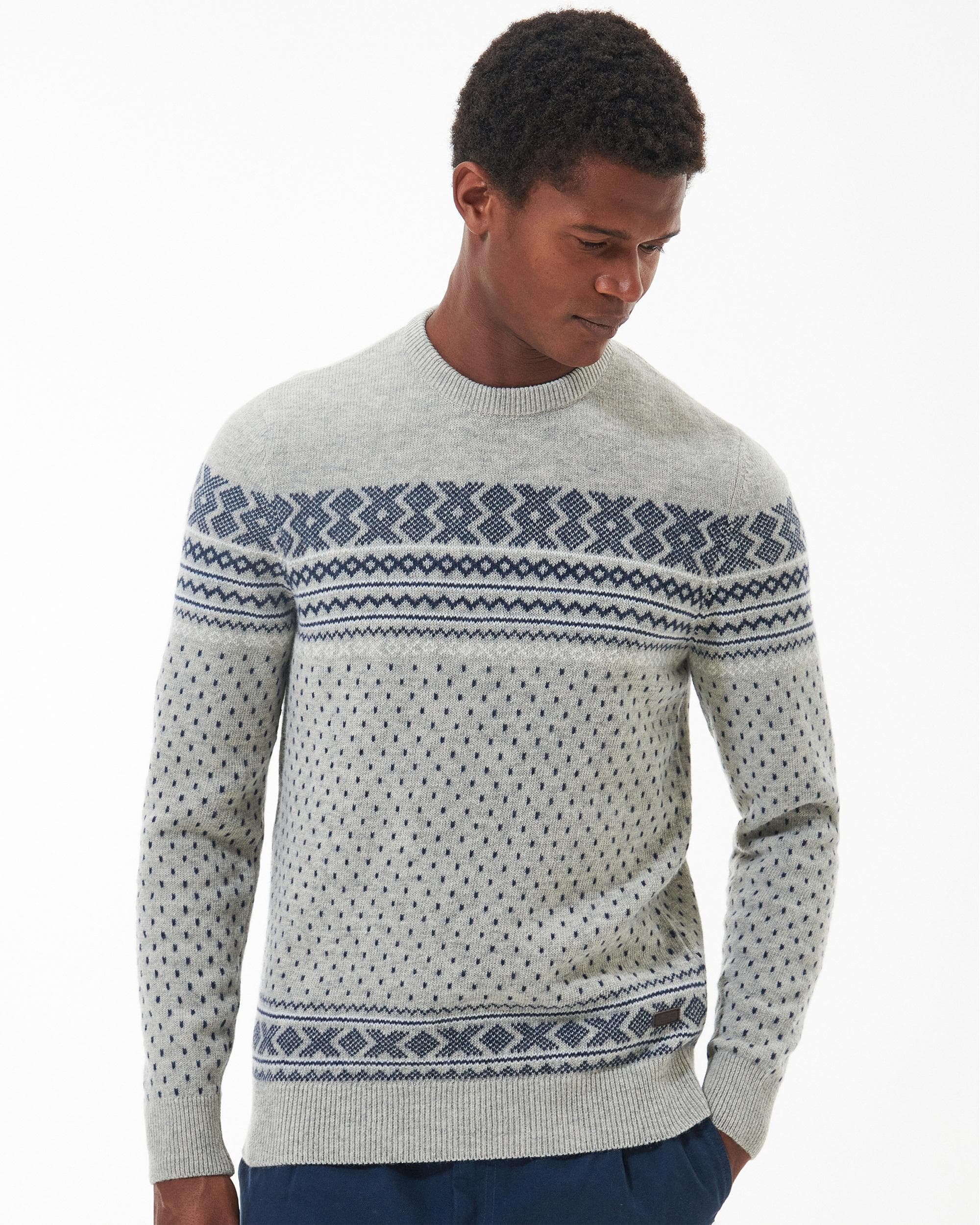 Barbour Essential Fairisle Mens Jumper