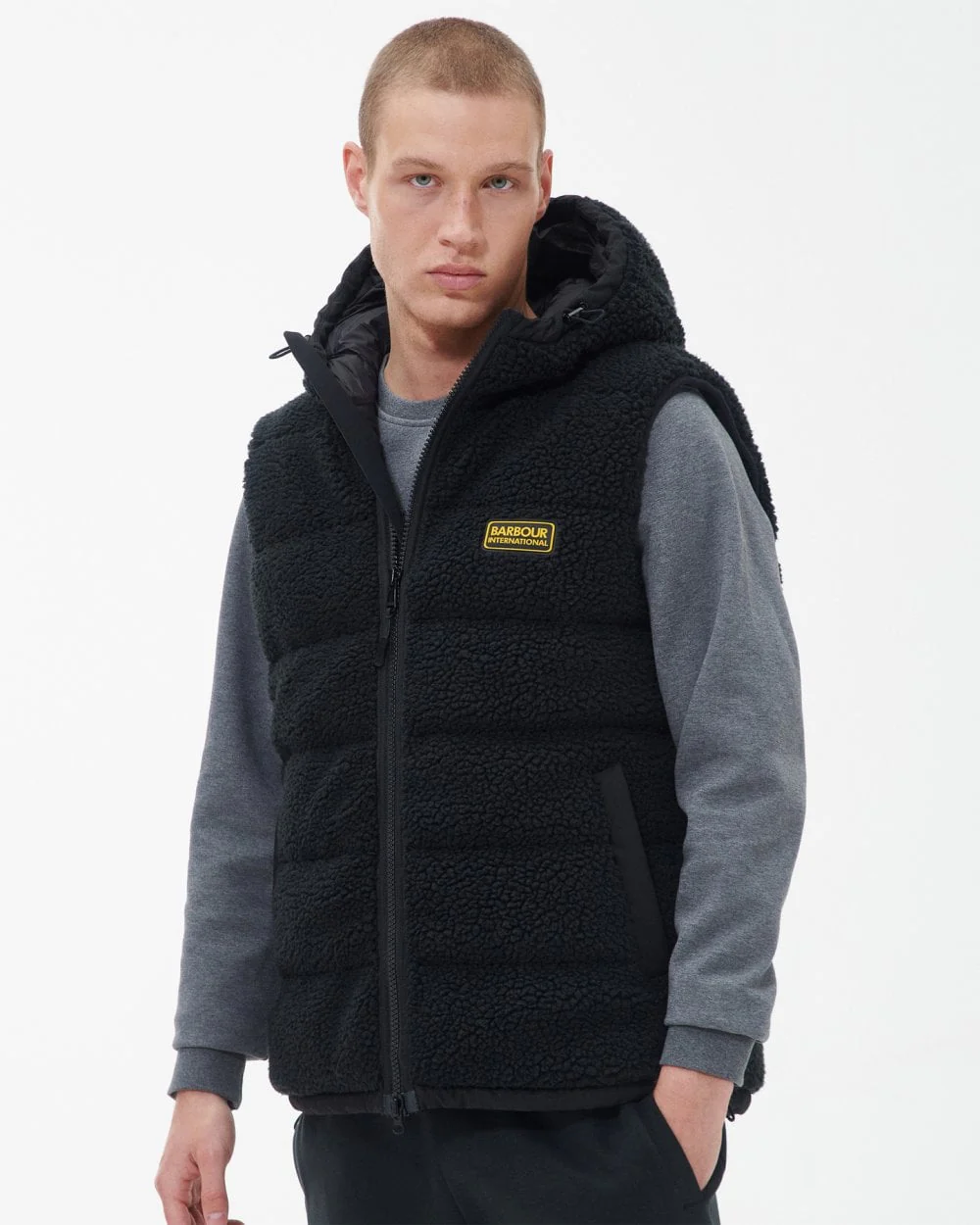 Barbour International Retro Bobber Mens Gilet