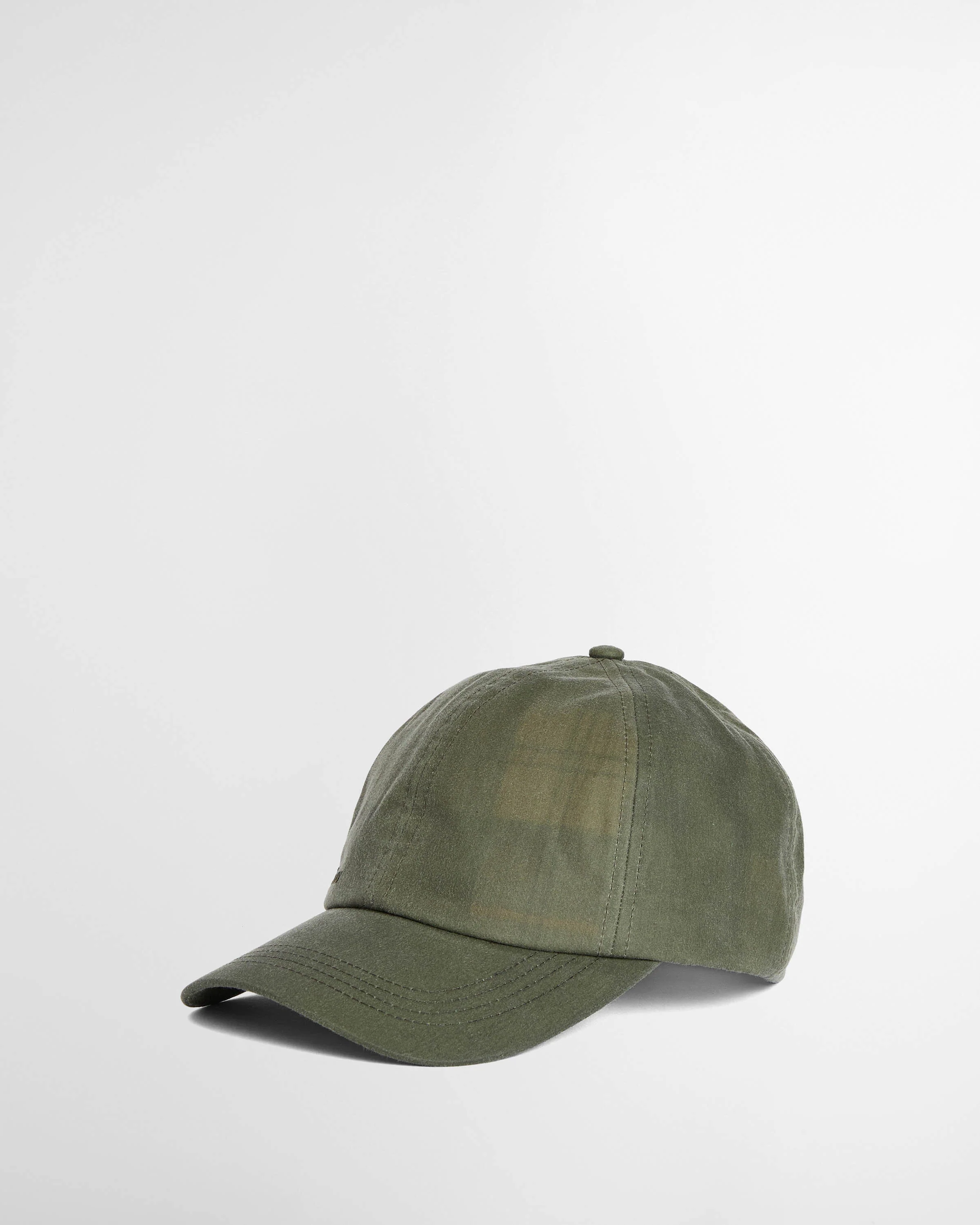 Barbour Mens Wax Sports Cap - Light Moss