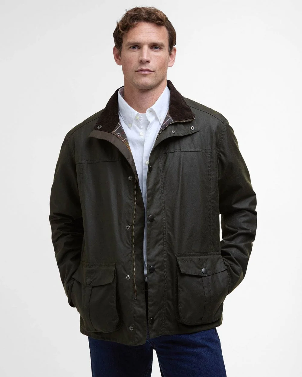 Barbour Sander Mens Wax Jacket