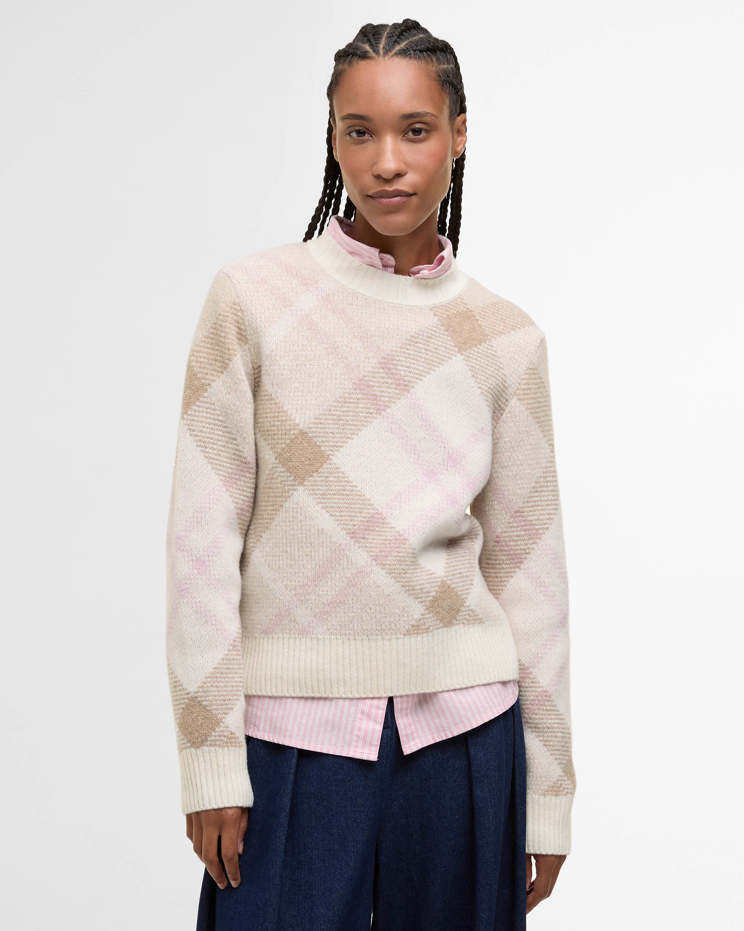 Barbour Sara Womens Knitted Jumper - Multi