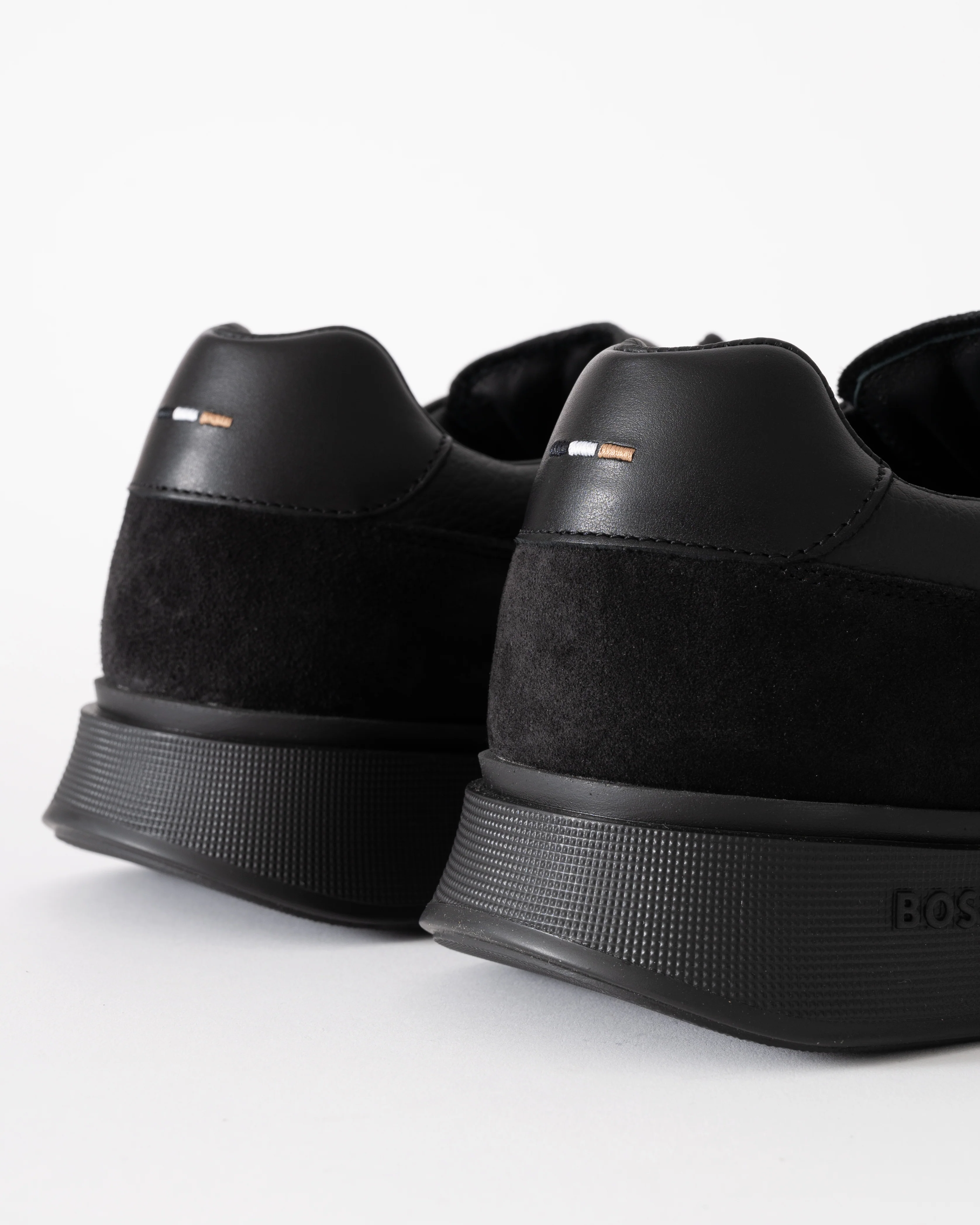 BOSS Orange Bulton_Runn_sdgrlt Mens Trainers - Black 005 - Image 4