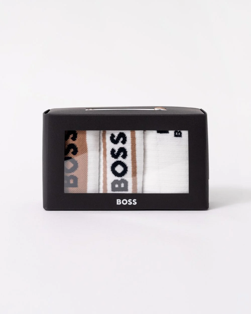 BOSS Orange Iconic Quarter Length Socks 3-Pack