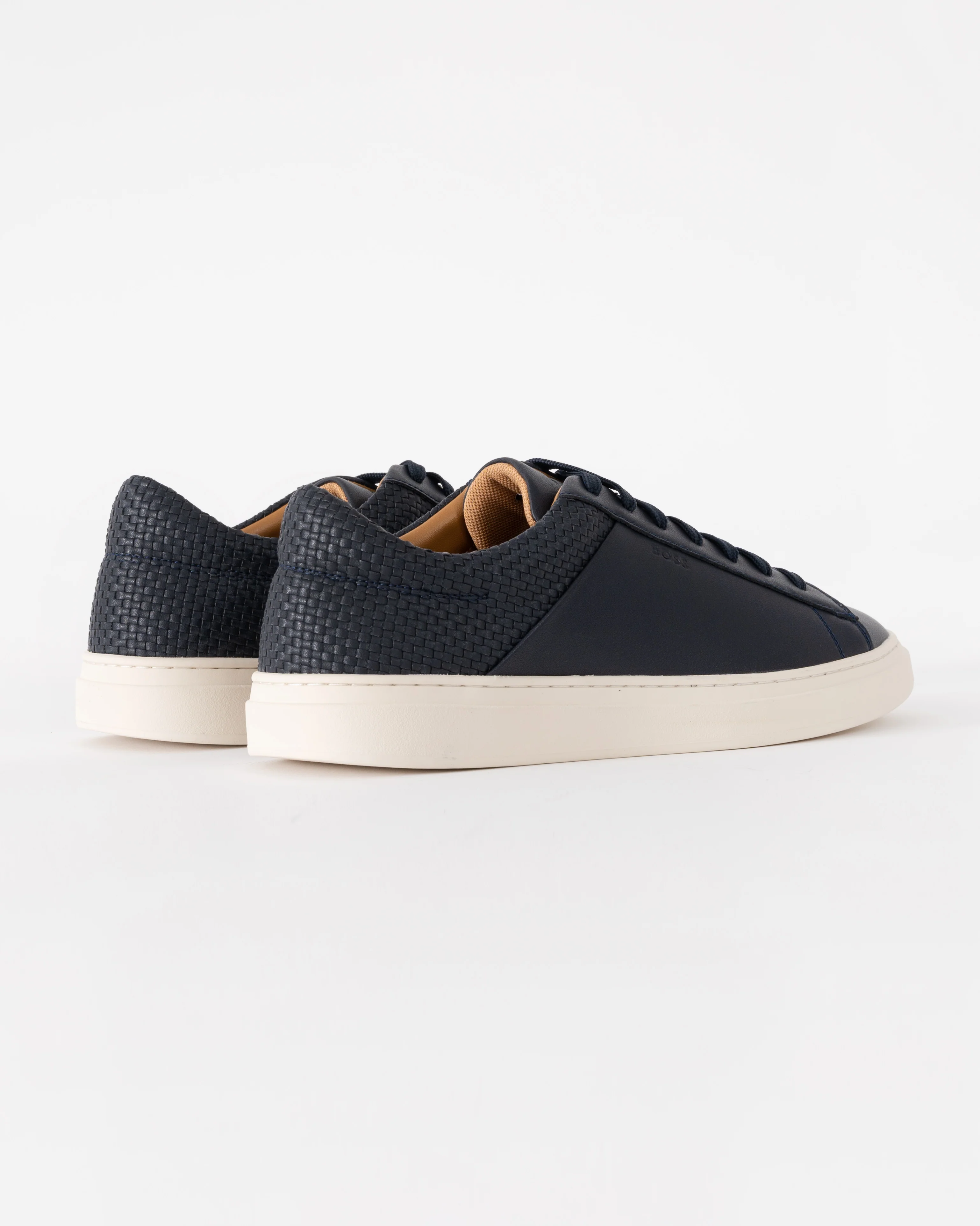 BOSS Orange Kieran Tenn Lwvpu Mens Trainers - Dark Blue 401 - Image 3