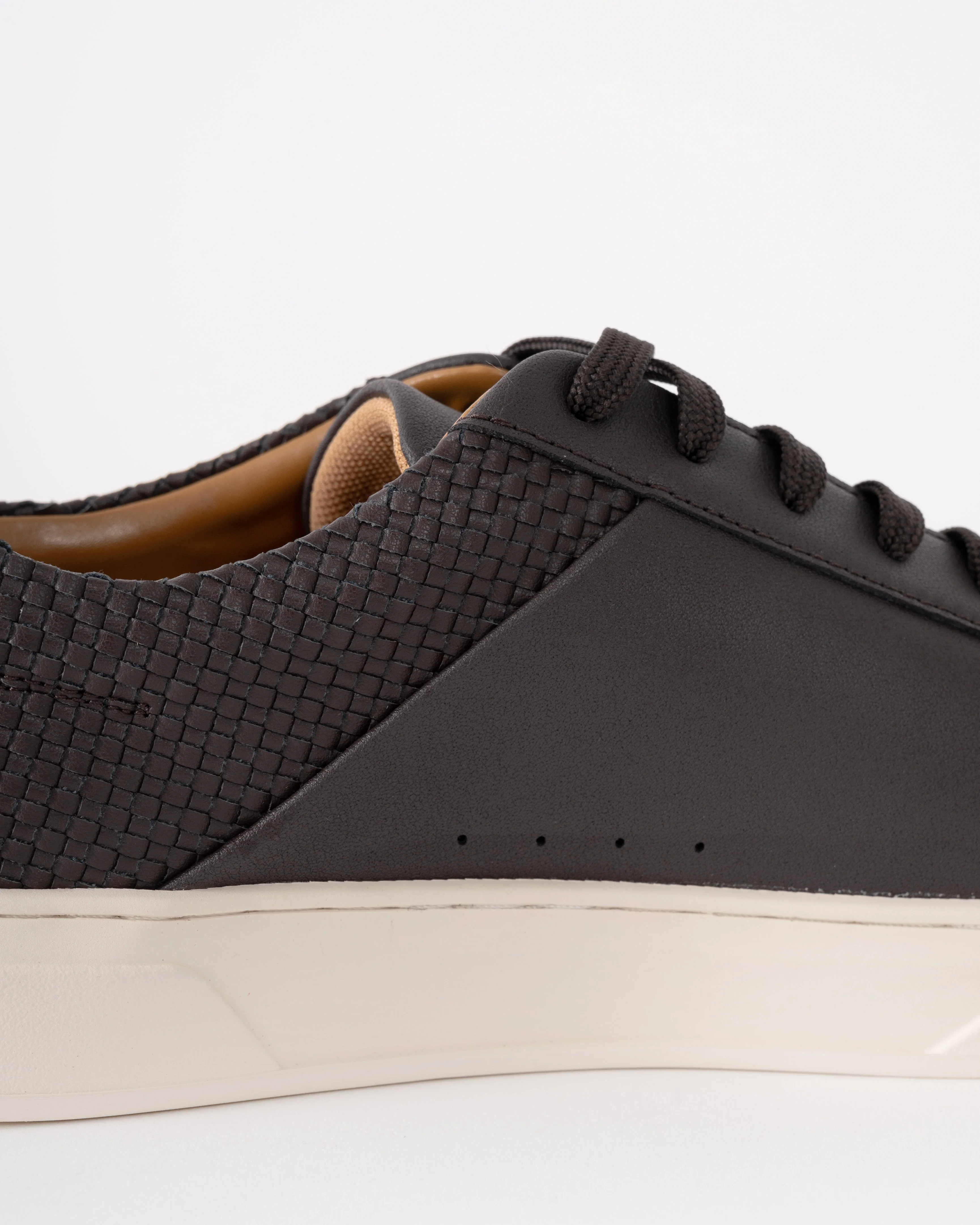 BOSS Orange Kieran Tenn Lwvpu Mens Trainers - Dark Brown 207 - Image 6
