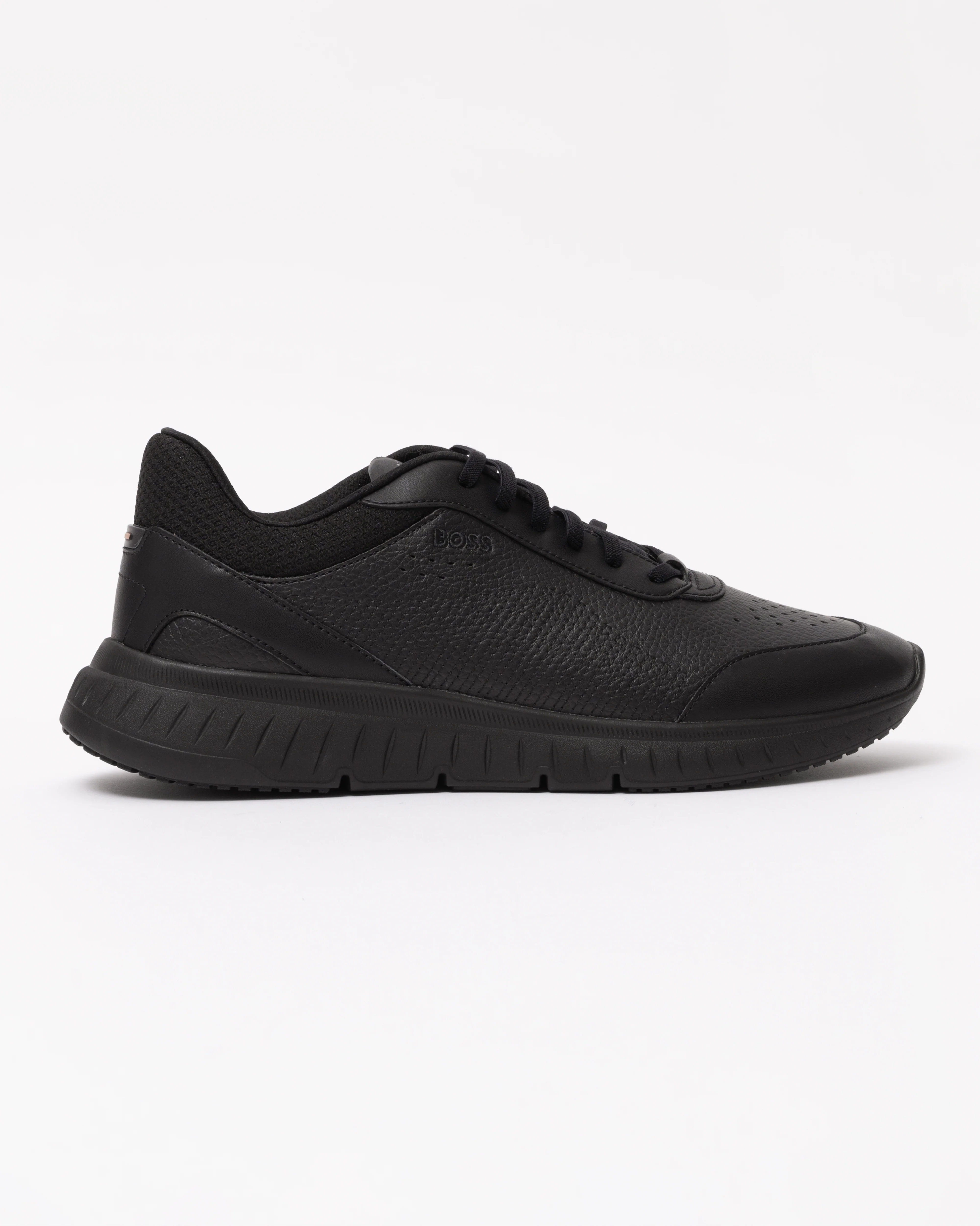 BOSS Orange Titanis_Runn_ltmx Mens Trainers - Black 005 - Image 3