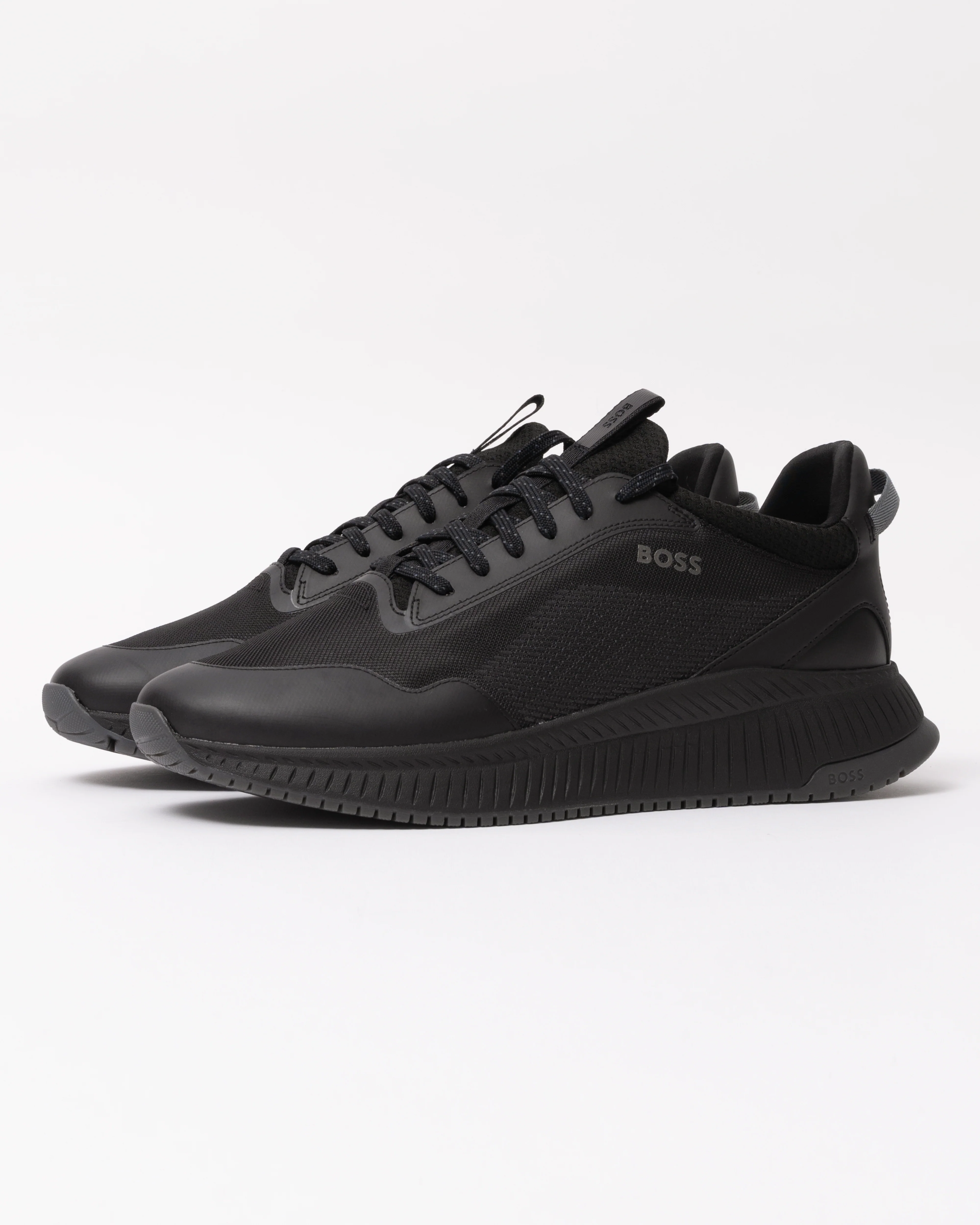 BOSS Orange TTNM EVO Mens trainers with ridged outsole - Black 005