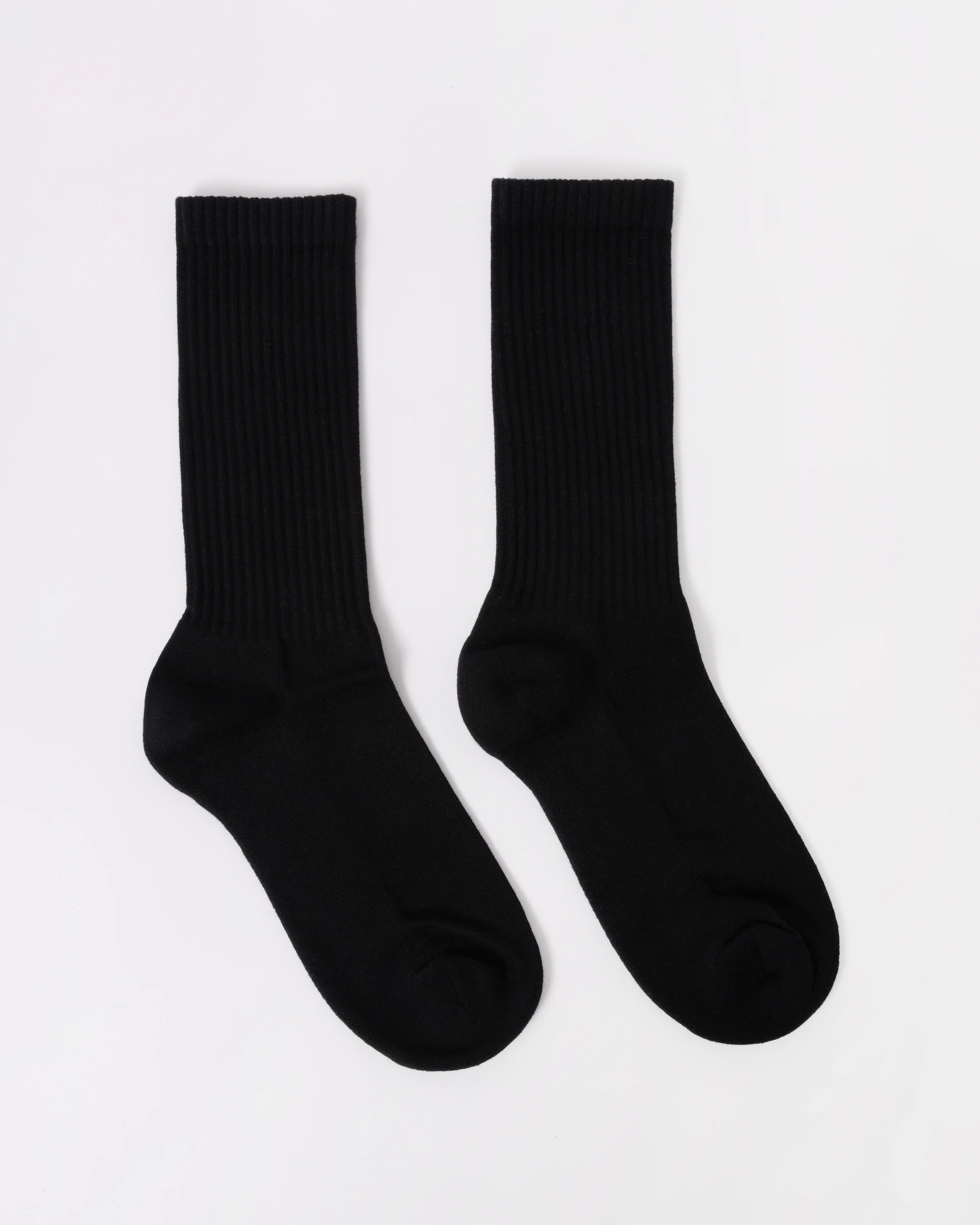 Colorful Standard Mens Organic Active Socks - Deep Black