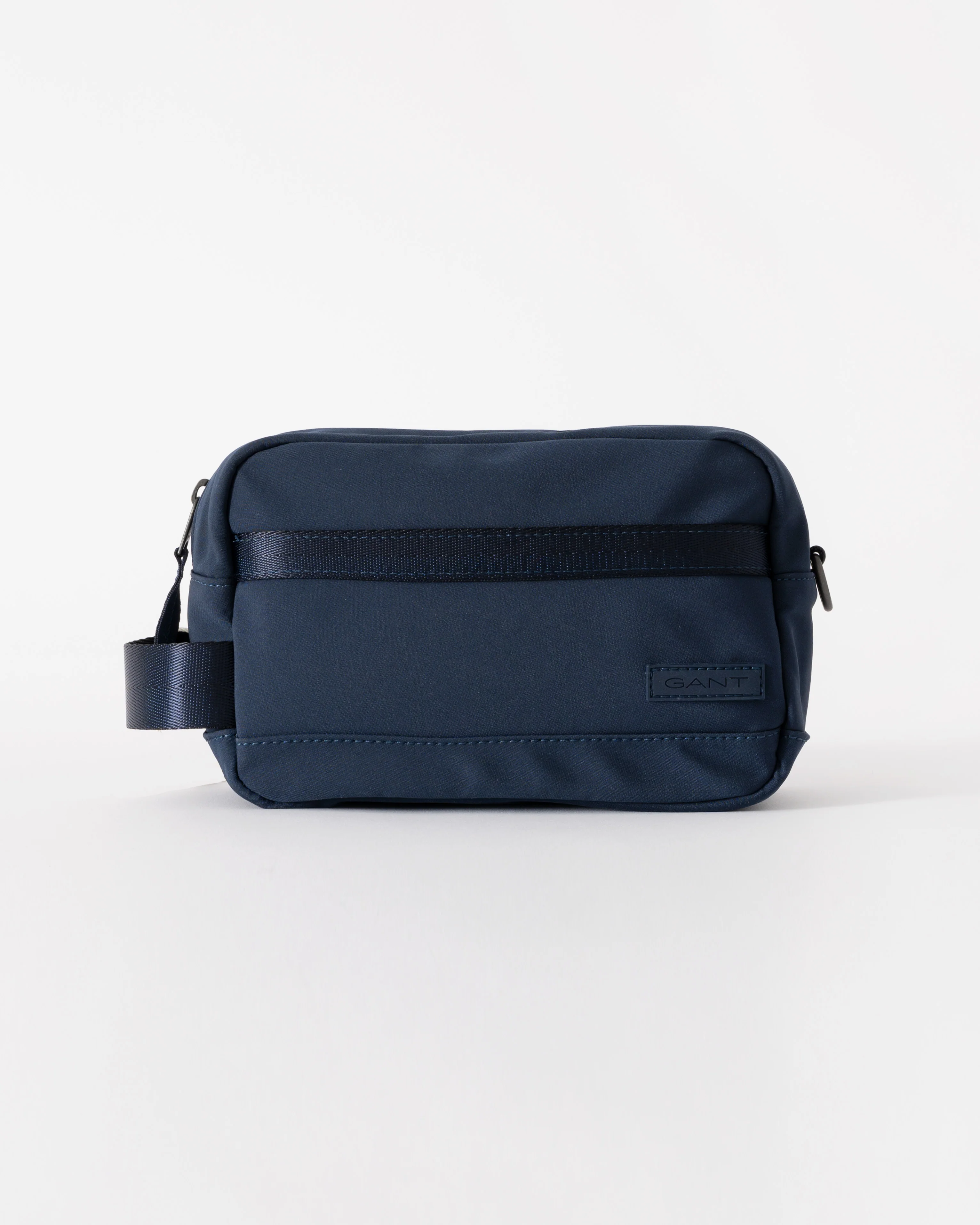 GANT Mens Essential Washbag - 433 Evening Blue
