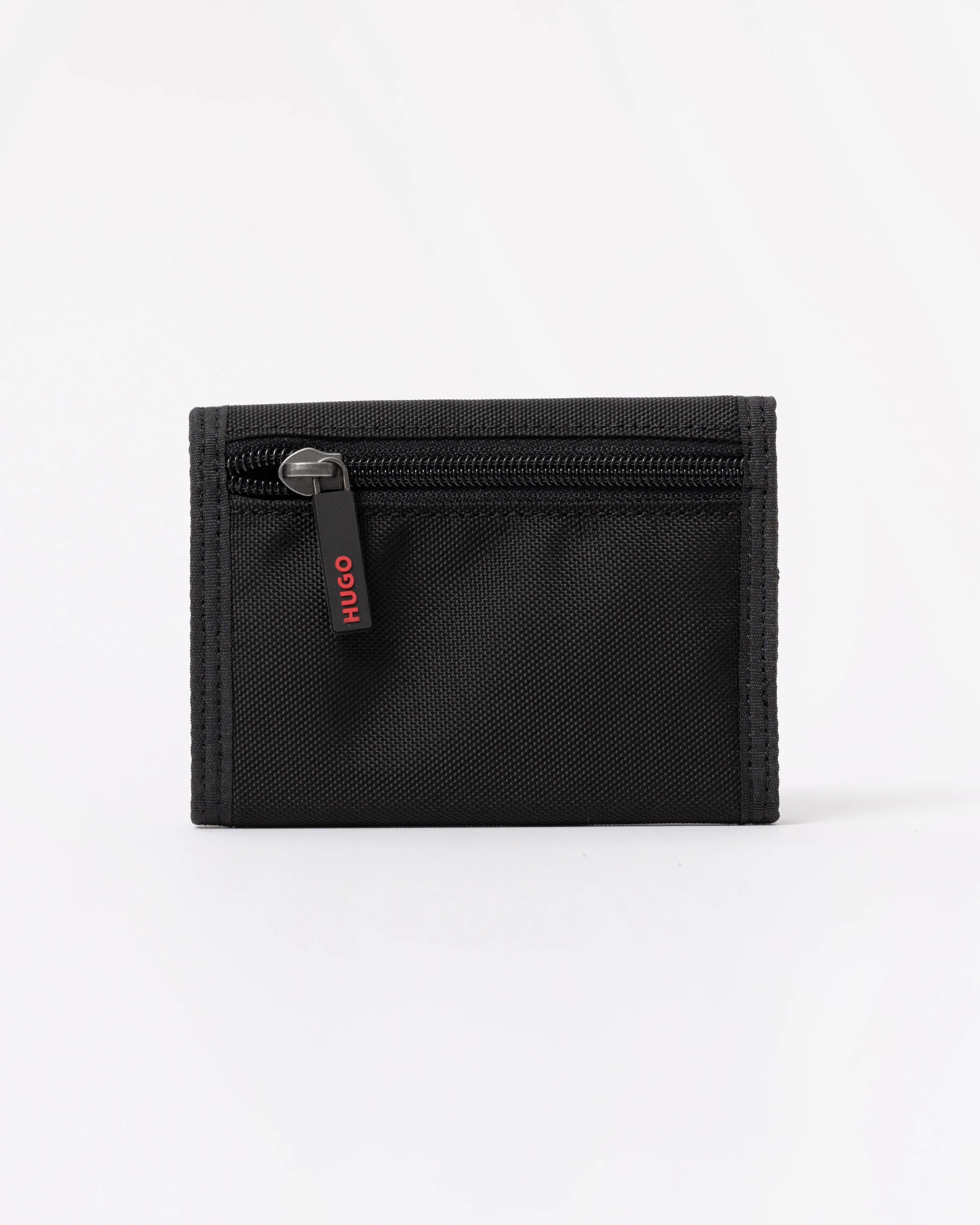 HUGO Mens Gift Boxed Nylon Multicard Wallet - Black 001 - Image 4