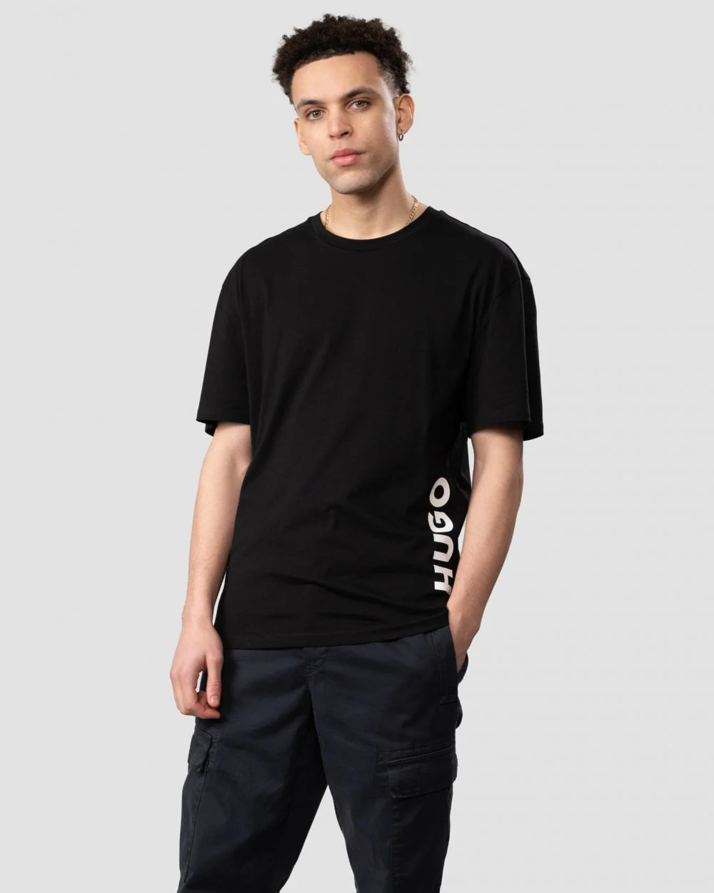 HUGO Mens RN Relaxed T-Shirt