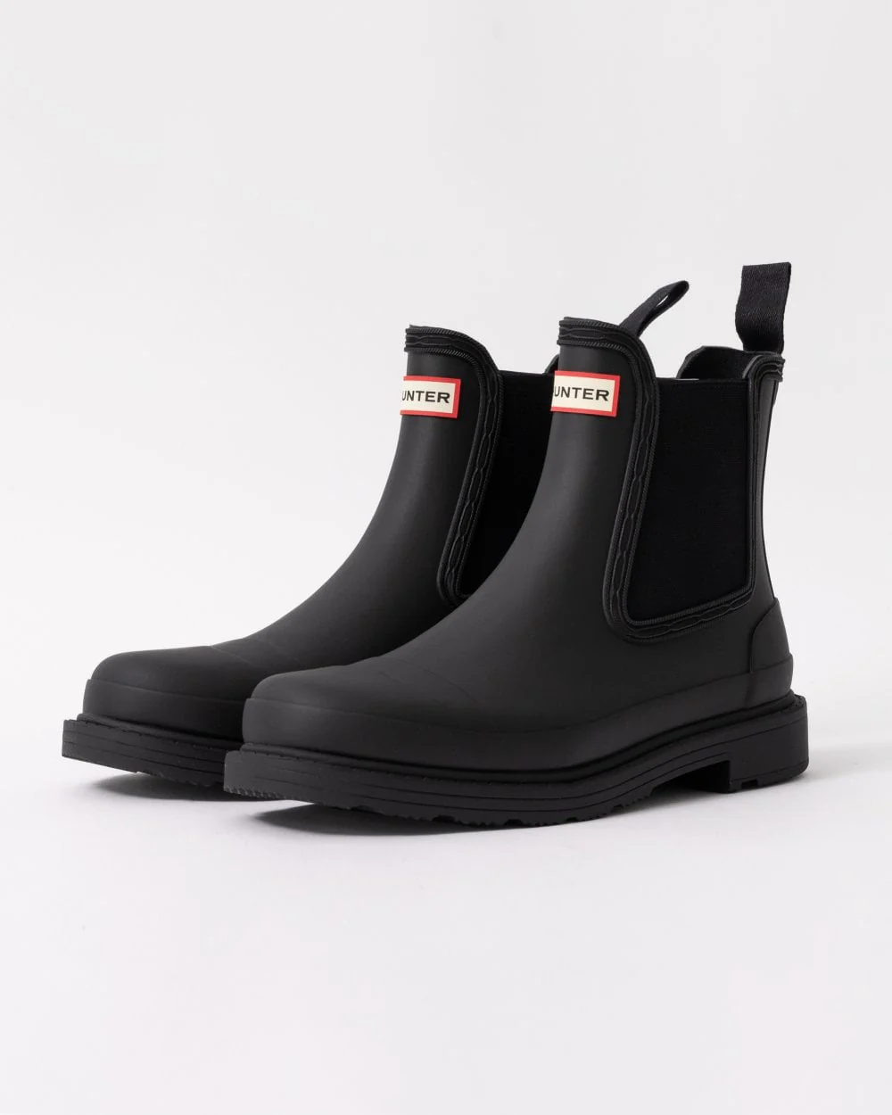 Hunter Commando Womens Chelsea Boot - Black