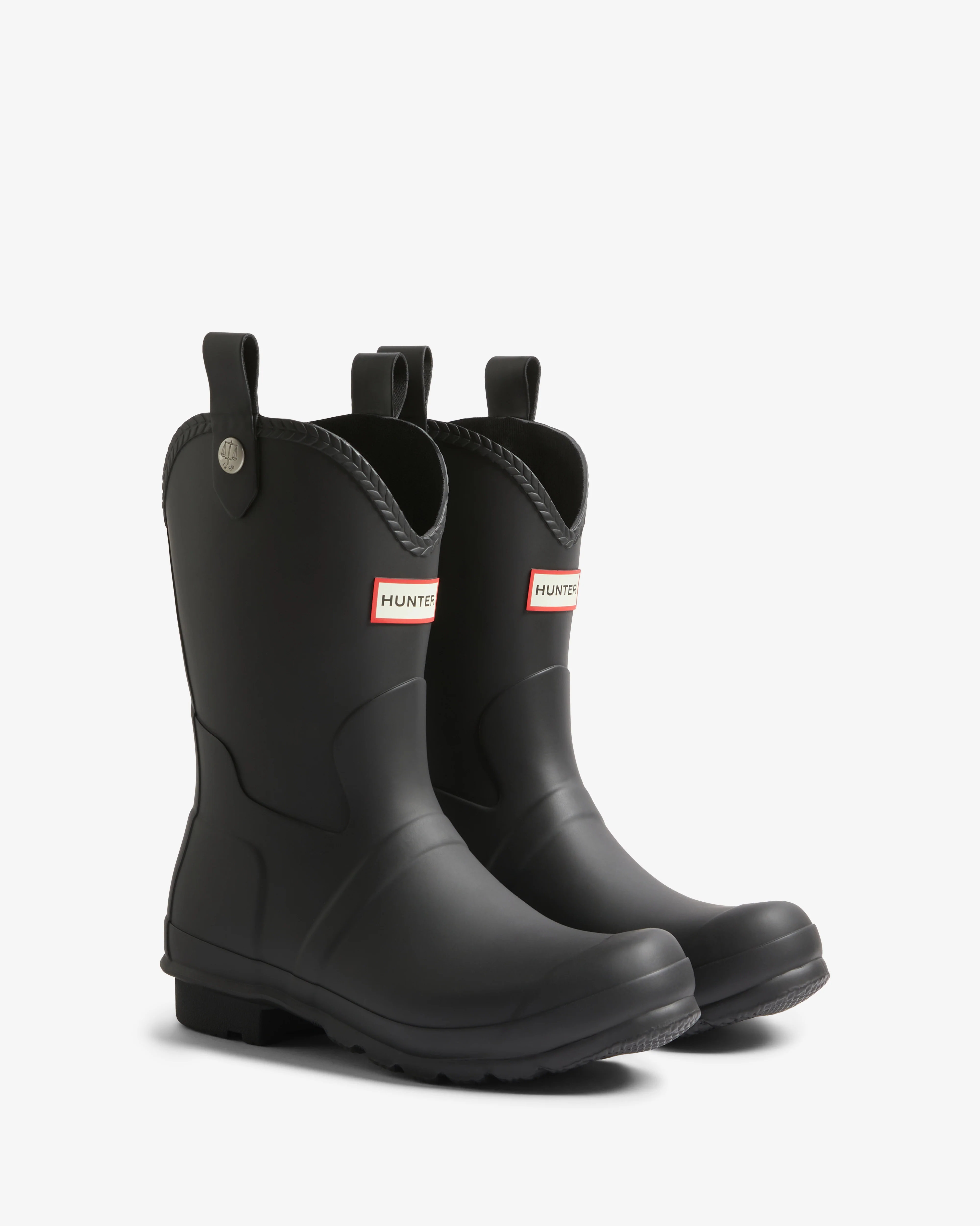 Hunter Womens Original Cowboy Boot Wellies - Black