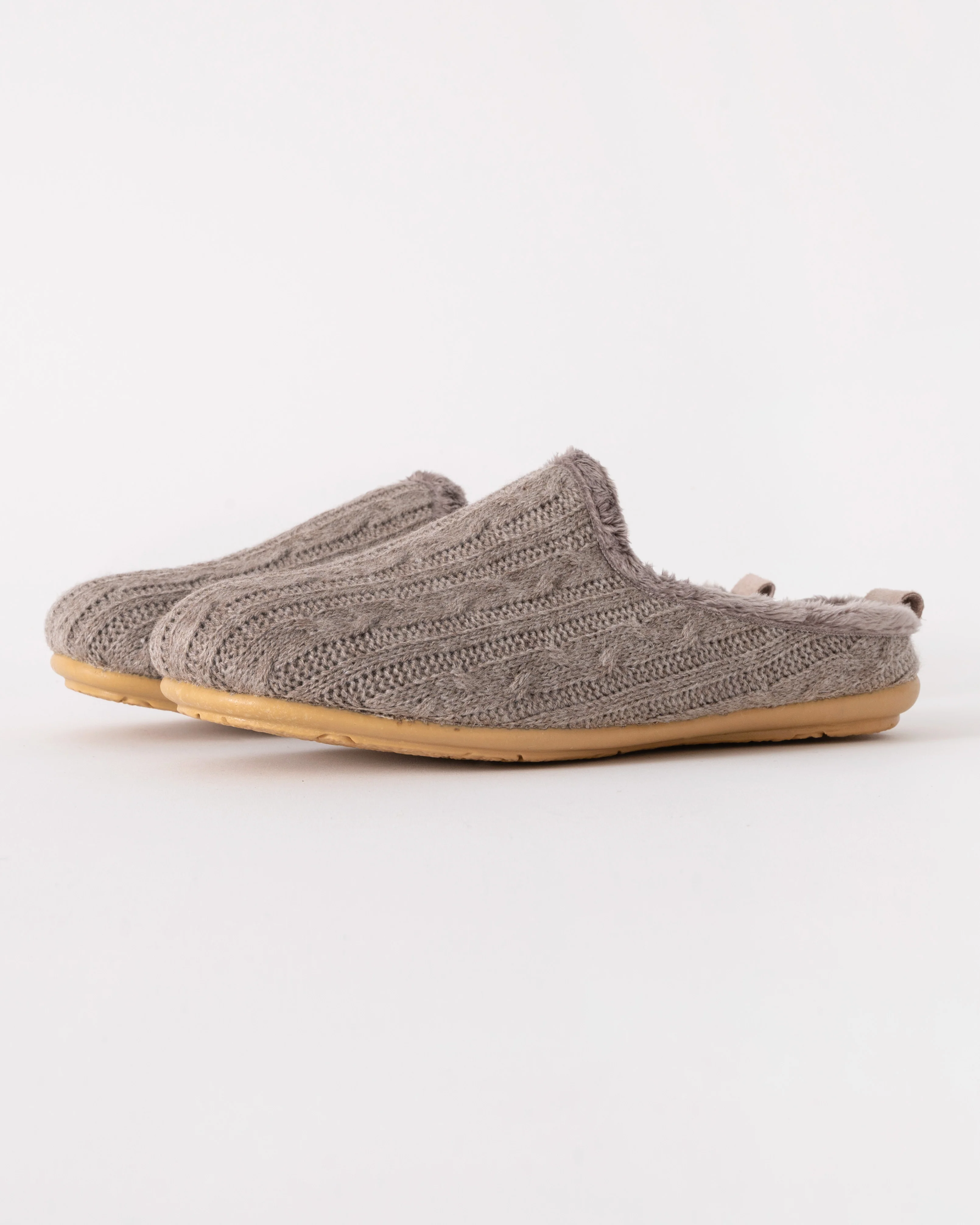 Ilse Jacobsen Snippy Womens Knit Slippers - Atmosphere Wheat