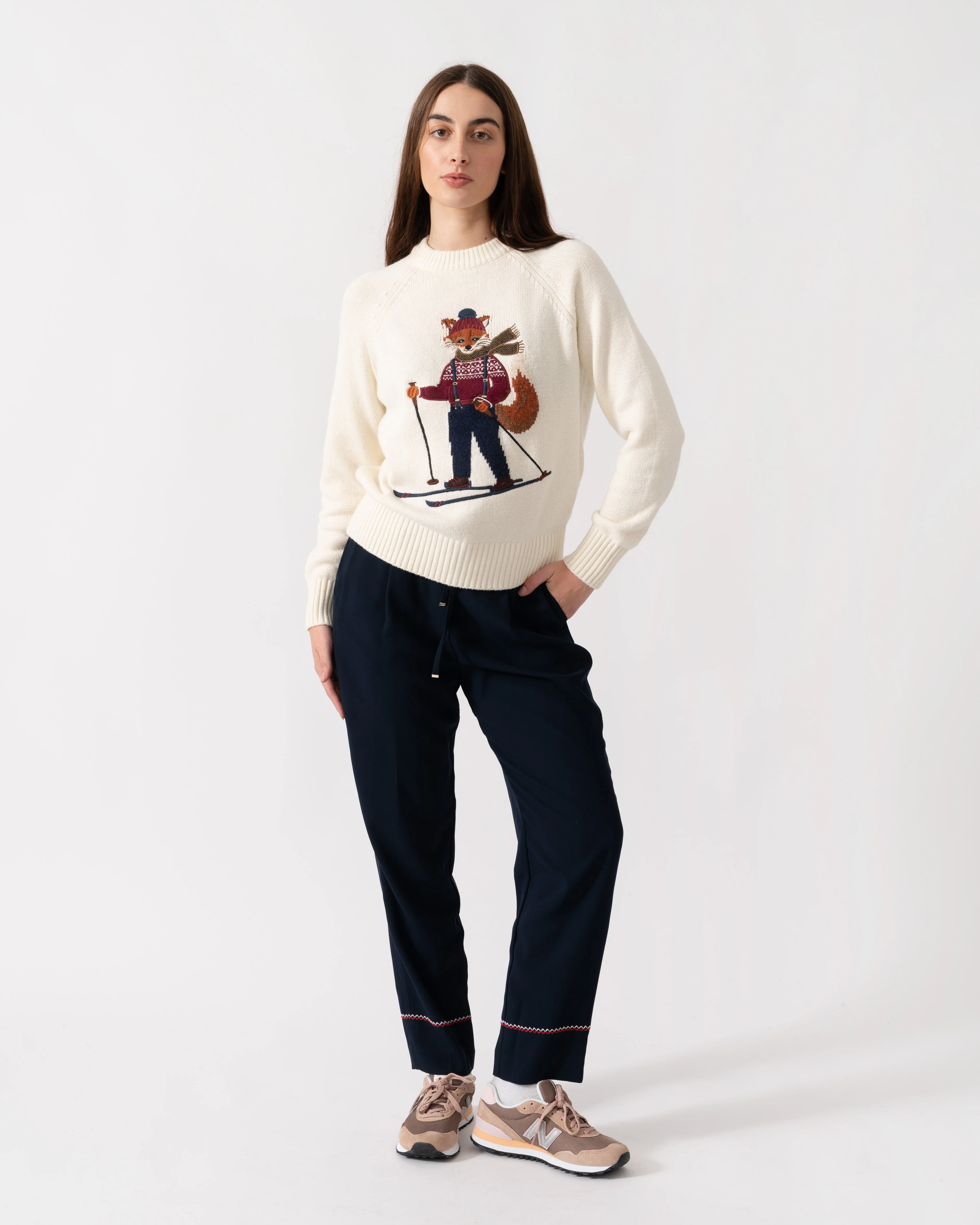 Joules Jonty Womens Jumper - Oatmeal - Image 2