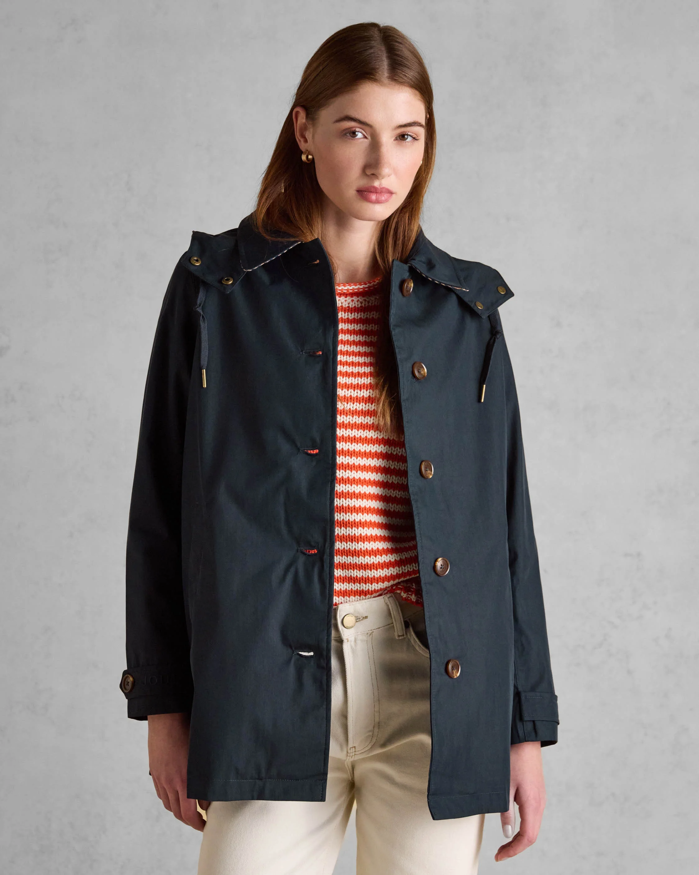 Joules Rainmore Womens Jacket - Navy