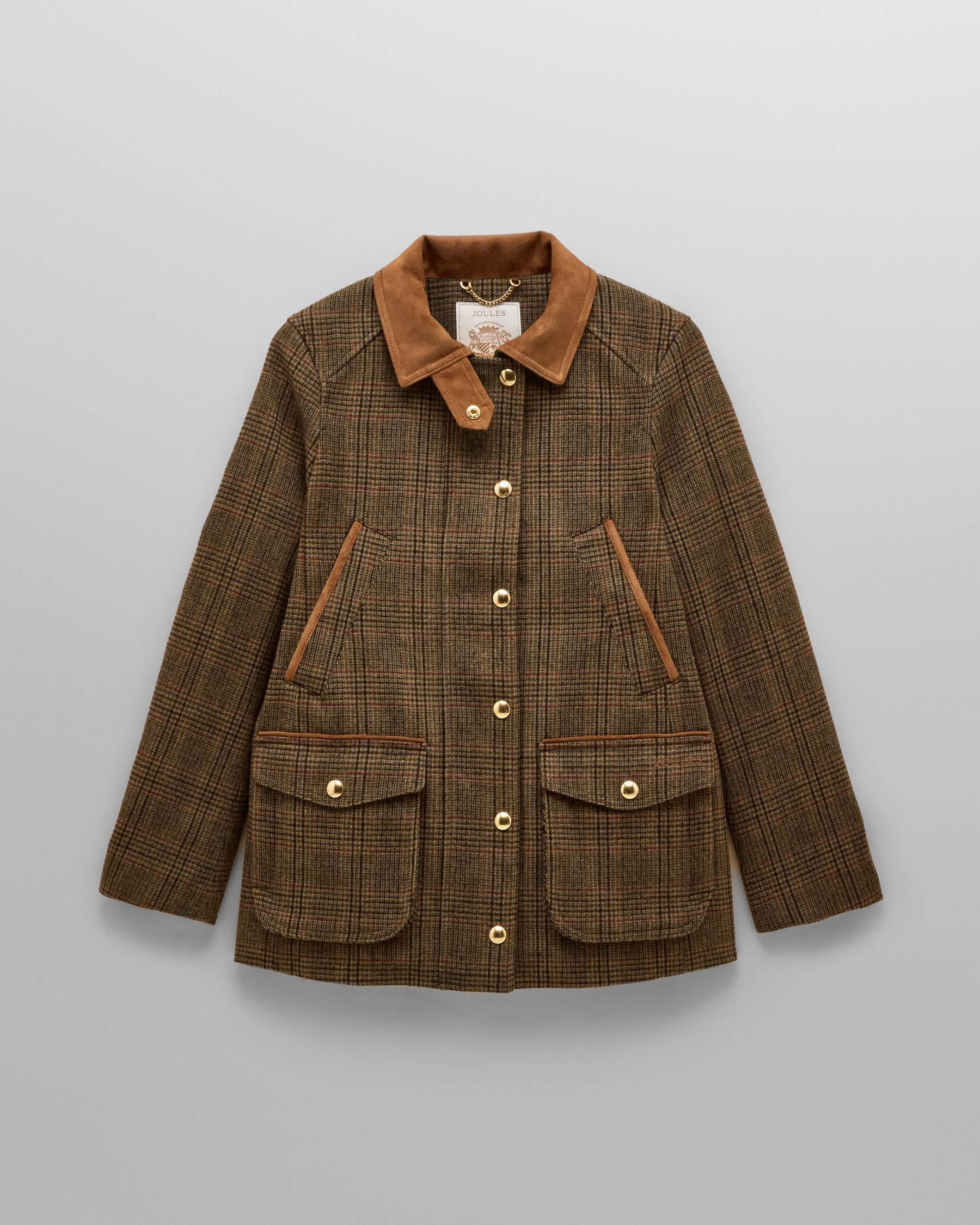 Joules Womens Contemporary Fieldcoat - Roston Tweed