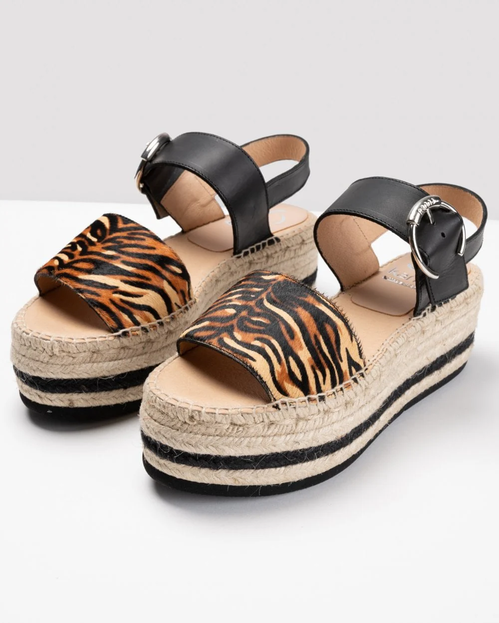 Kanna Pony Womens Flatform Sandals