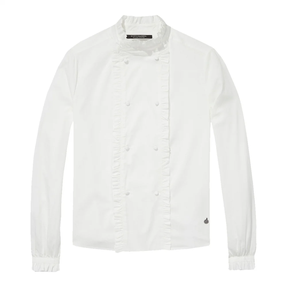 Maison Scotch Double Breasted Womens Shirt