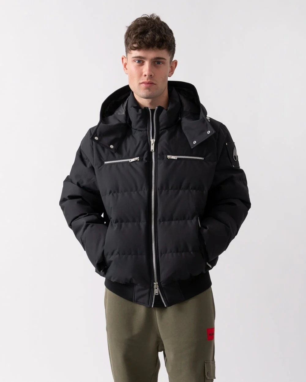 Moose Knuckles Cloud Mens Bomber Jacket