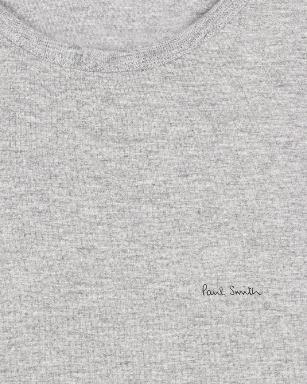 Paul Smith 3 Pack Mens Script Logo T-Shirts - 70 Grey - Image 2