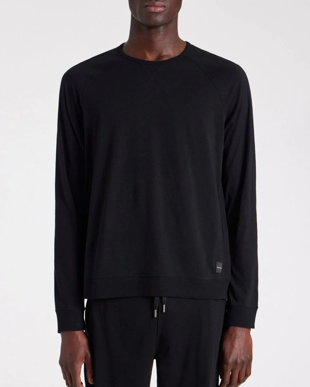 Paul Smith Mens Long Sleeve Lounge Top - 79 Black