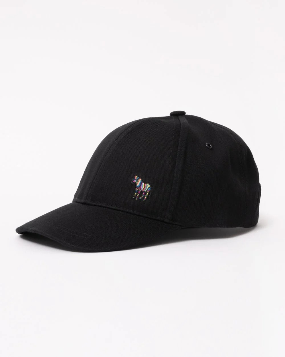 Paul Smith Mens Zebra Baseball Cap - 79 Black