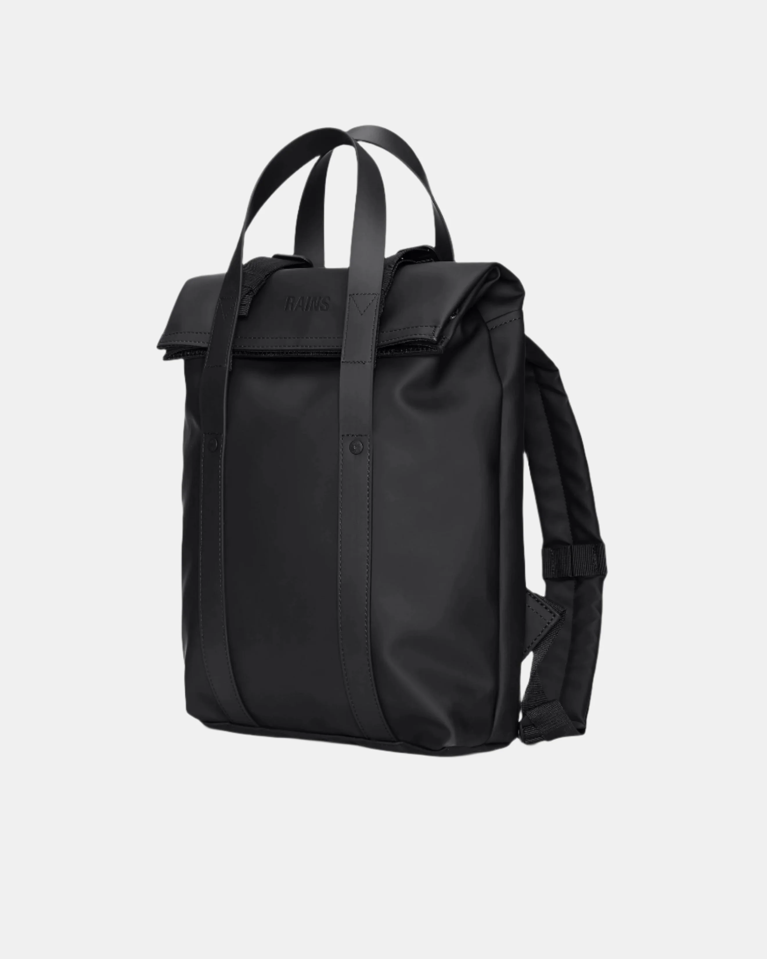 Rains 2 Way Tote Backpack Mini - 01 Black