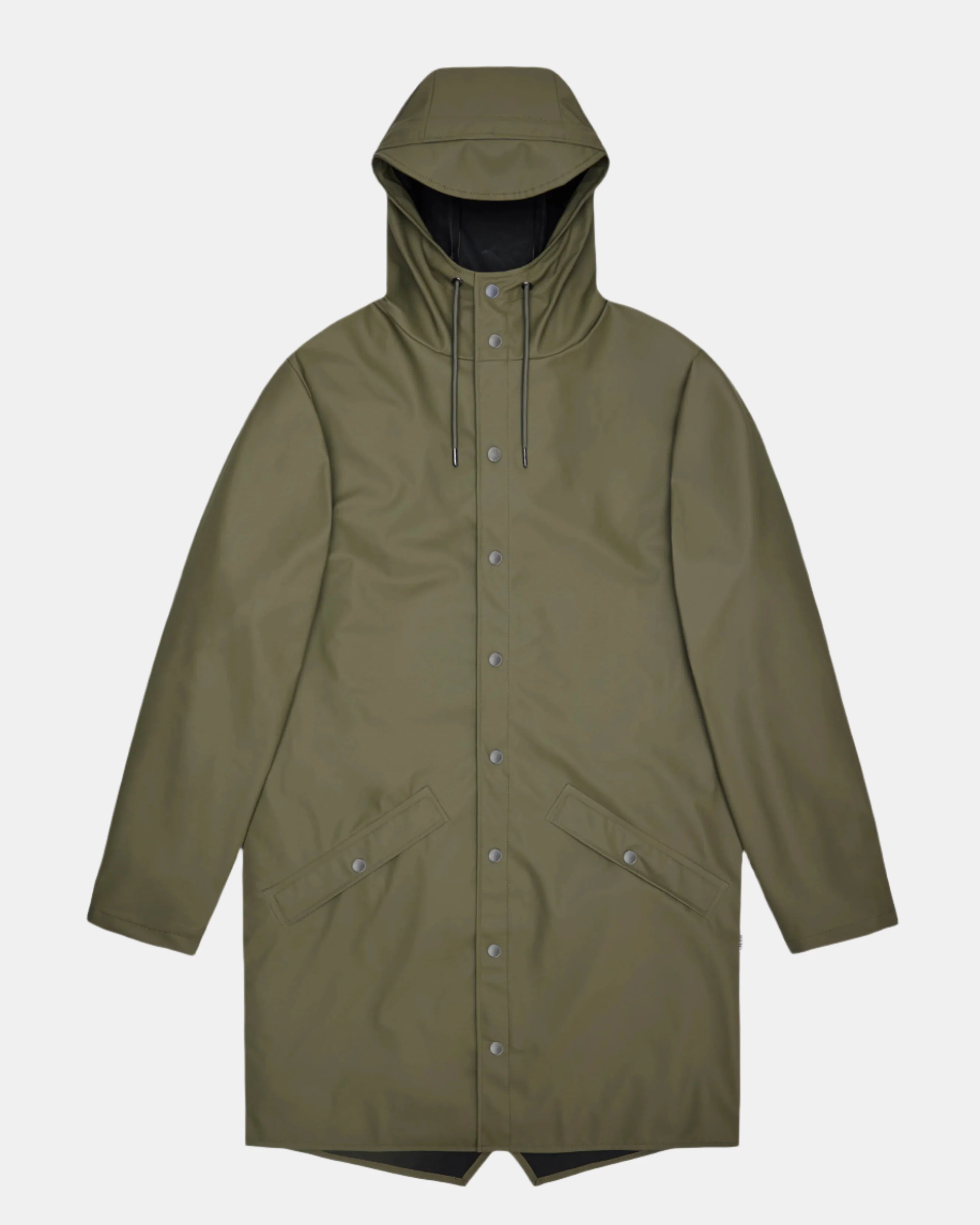 Rains Long Unisex Jacket - 134 Marsh