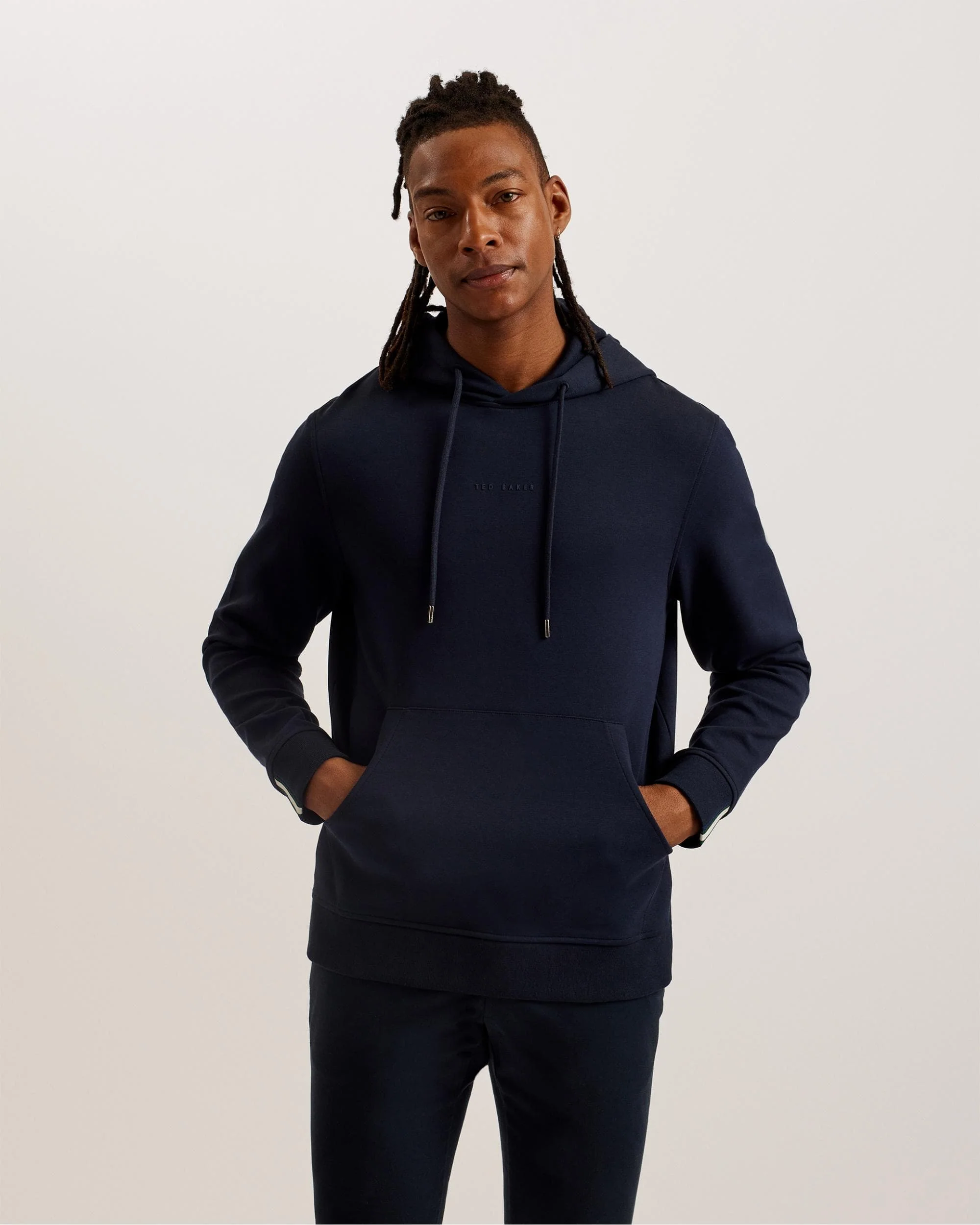 Ted Baker DROTOW Mens Regular Branded Hoodie