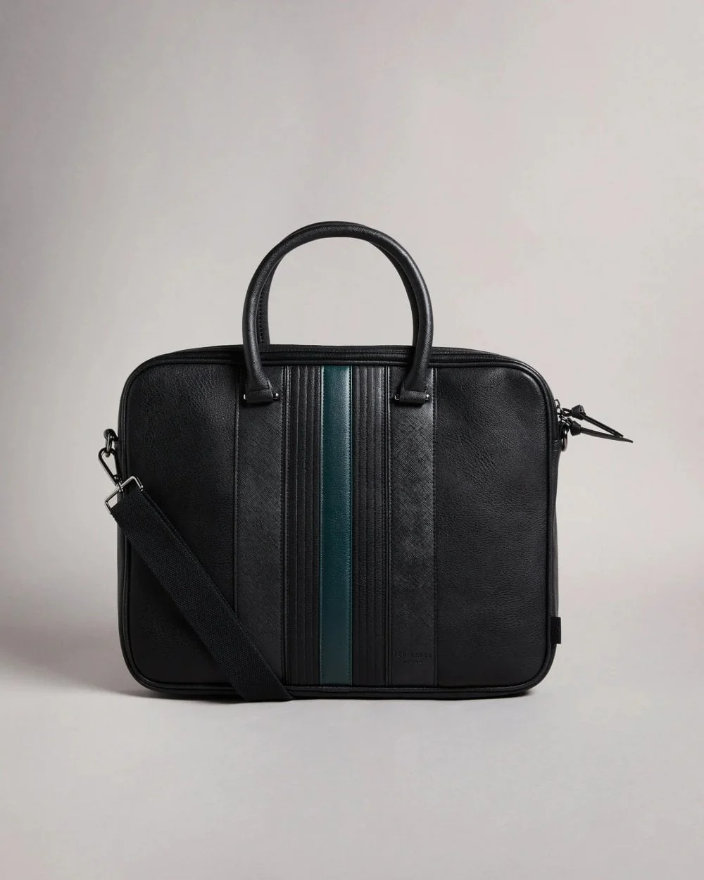 Ted Baker Nevver Striped PU Document Bag