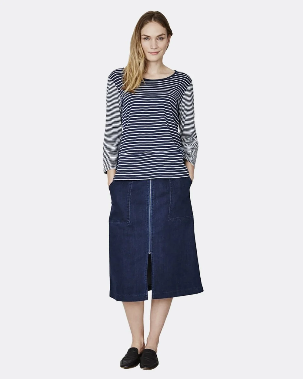 Thought Edith Womens Top - Indigo